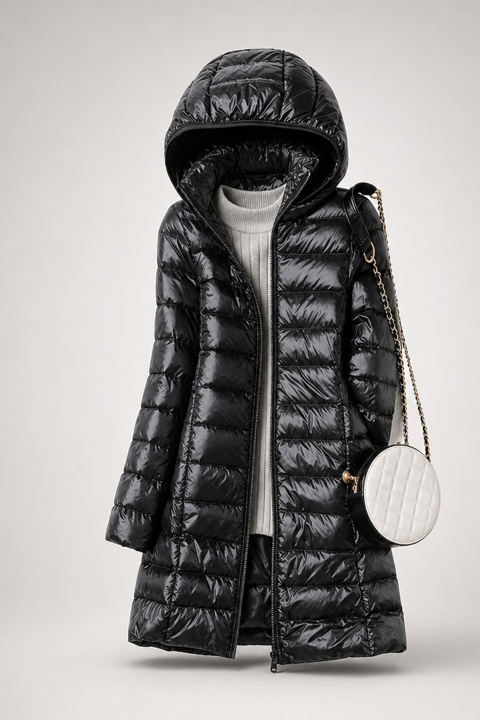 Feathra Ultralight Down Jacket in black