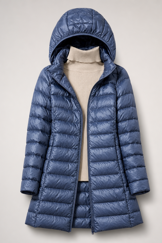 Feathra Ultralight Down Jacket in blue
