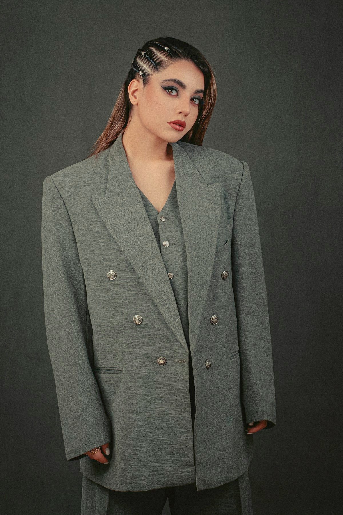 Marlowe Double-Breasted Blazer