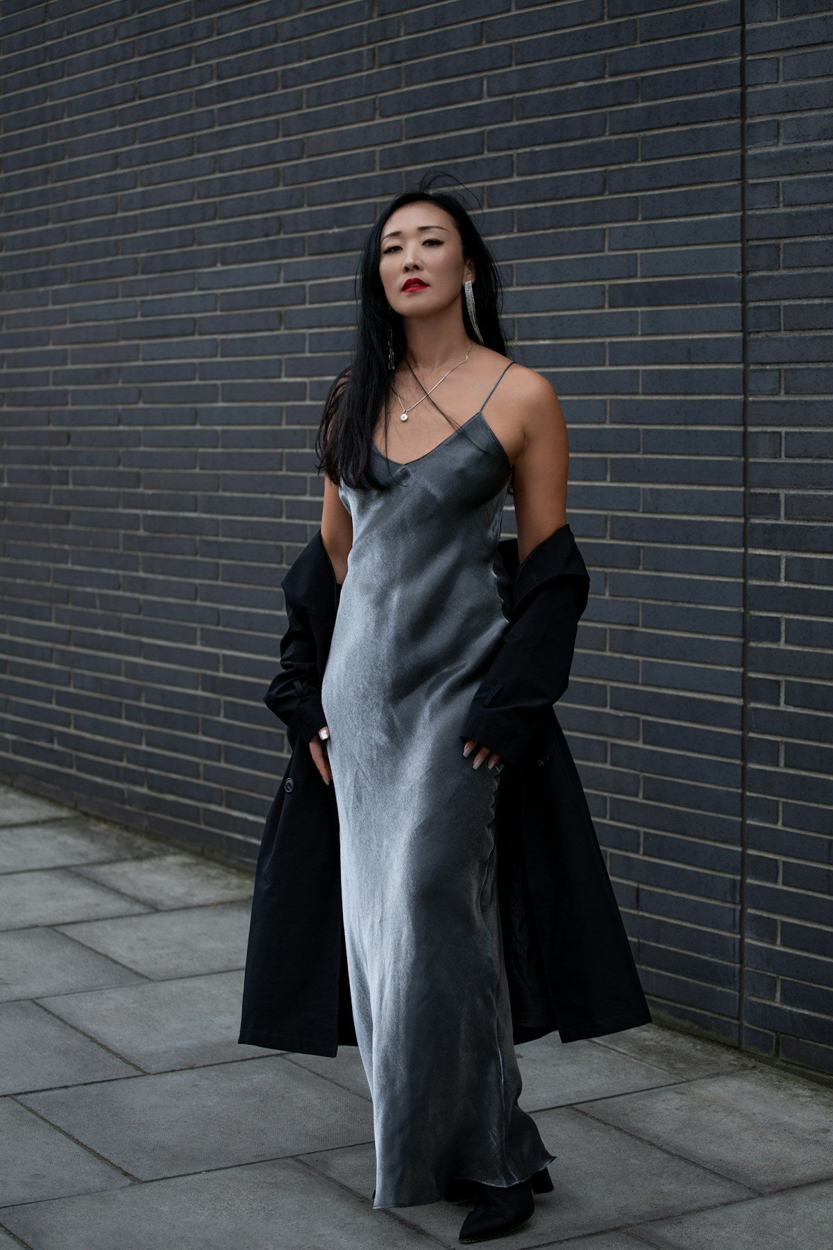 Eveline Silk Slip Dress